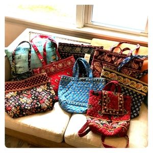 Bundle of 7 Vera Bradley bags